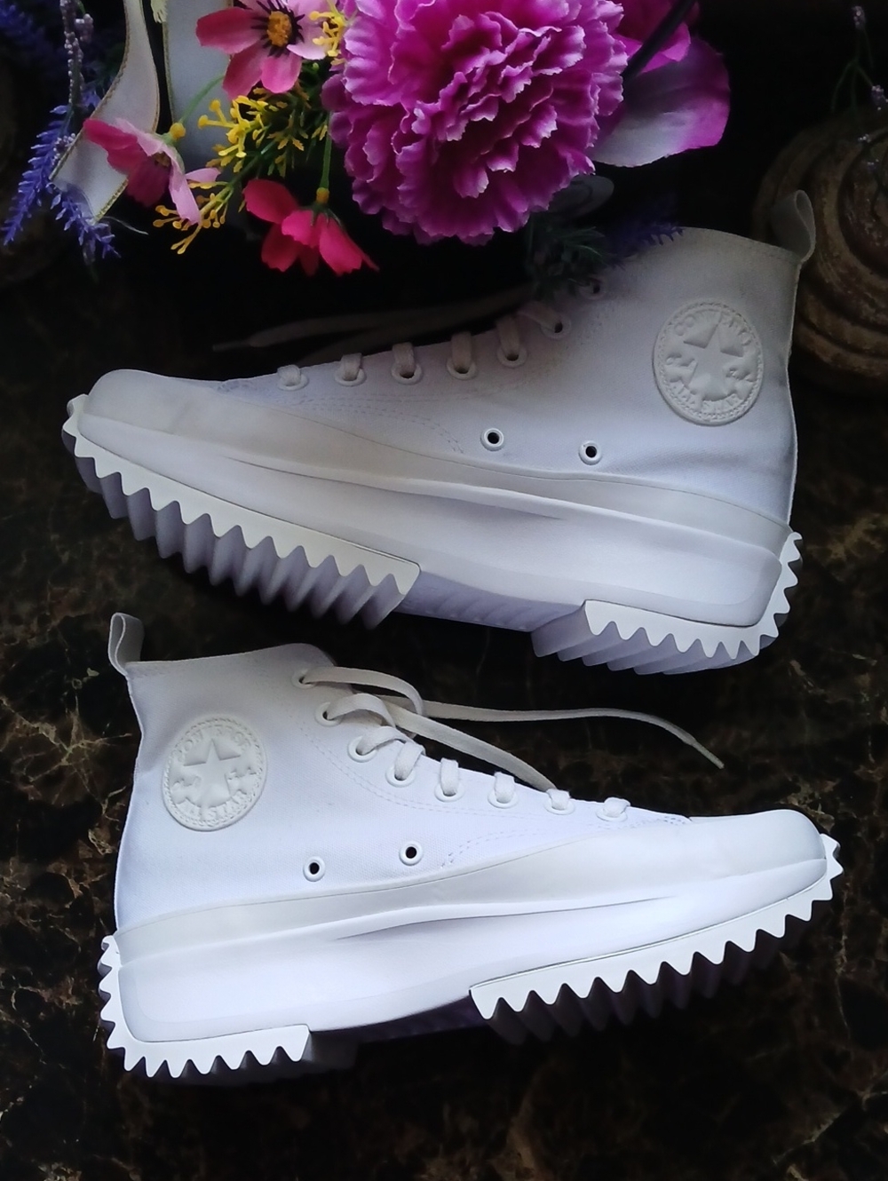 Converse Run Star Hike Comfort/Platform Shoes Size 8.5 for Women